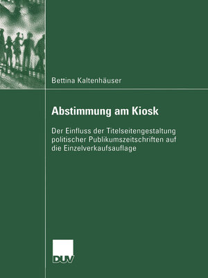 cover image of Abstimmung am Kiosk